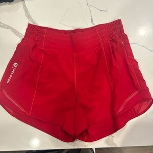 Lululemon Peloton athletic shorts